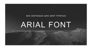 Arial Font Free