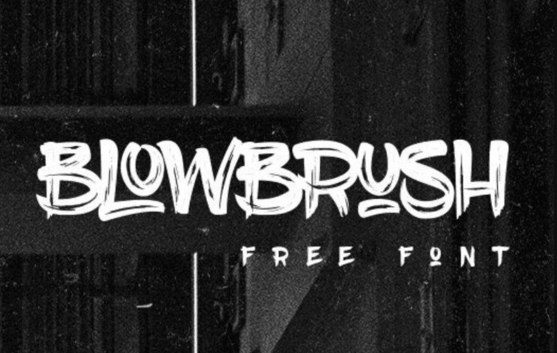 BlowBrush Font Free