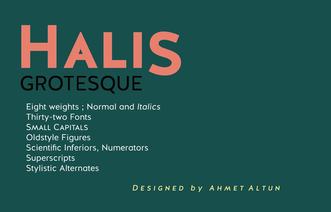 Halis Grotesque Font Free