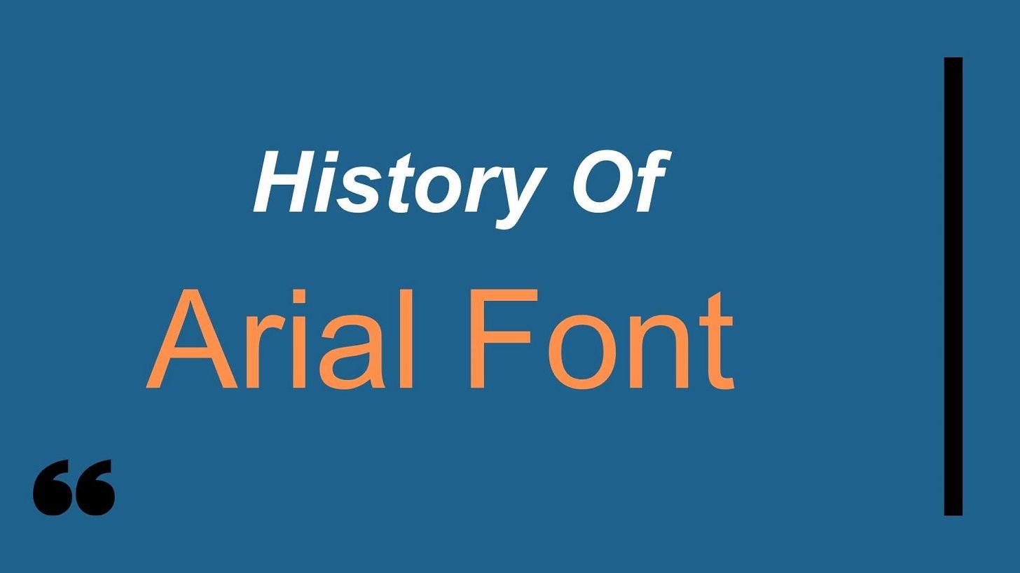 Arial Font Free Download - FontSigma