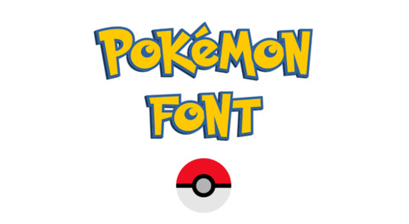 Pokémon Font Free