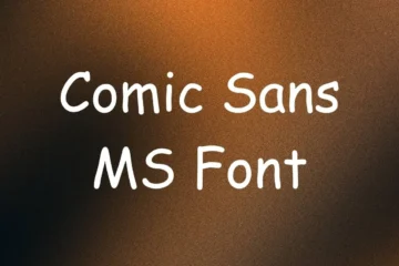 Comic Sans MS Font Free