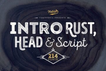 Intro Rust Font Free