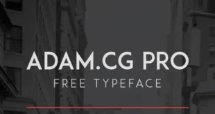 ADAM.CG PRO Font Free Download