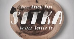 Sitka Brush Font Free