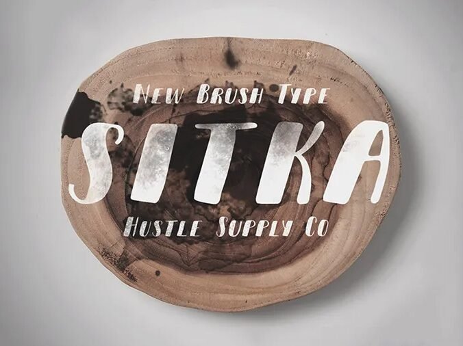 Sitka Brush Font Free