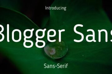 Blogger Sans Font Family Free