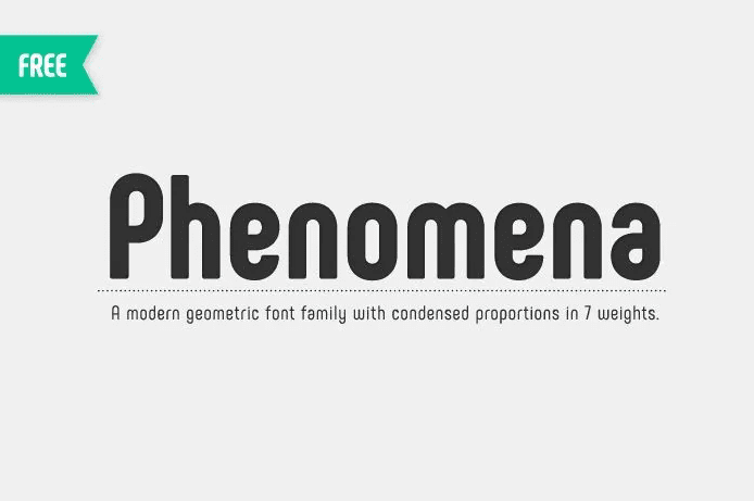 Phenomena Font Free Download