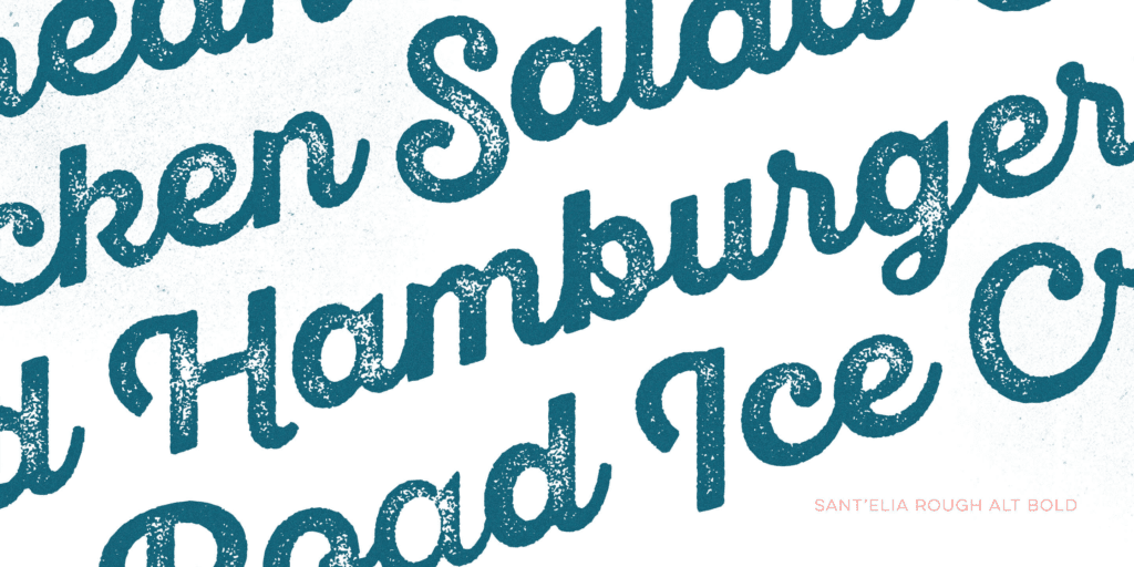 Sant’Elia Script Font Design