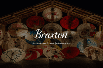 Braxton Free Font Free Download