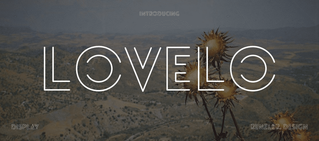 Lovelo Font Free Download