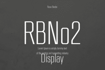 RBNo2 Font Free Download