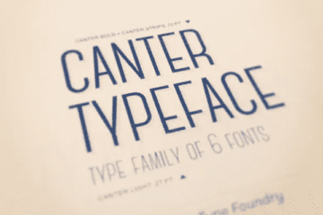 Canter Font Free Download