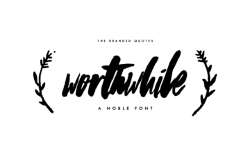 Worthwhile Font Free Download