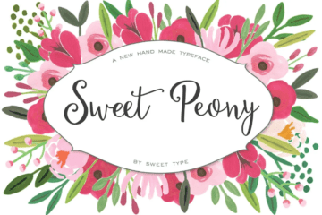 Sweet Peony Font Free Download