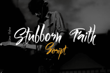 Stubborn Faith Script Font Free Download