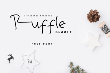 Ruffle Beauty Font Free Download