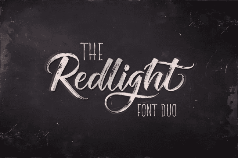 Redlight Script Font Free Download