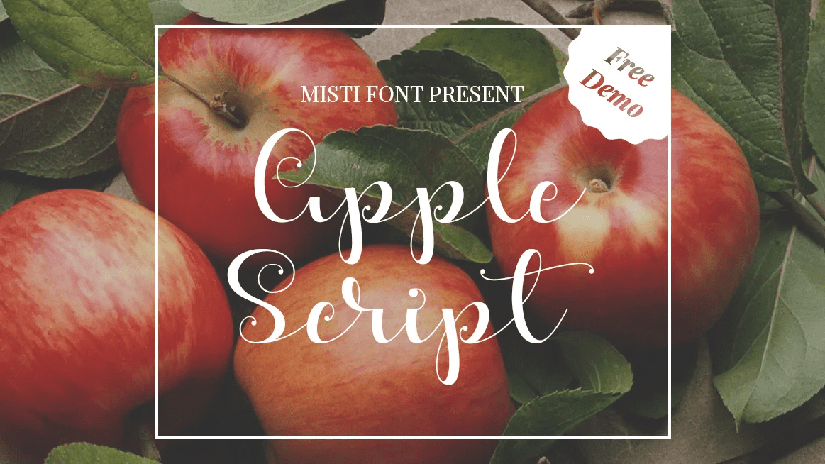 Apple Script Free Font Download