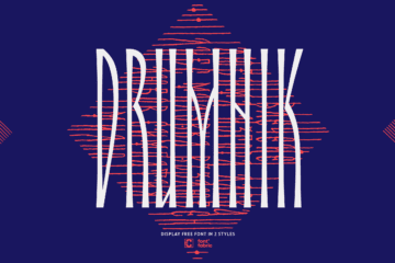 Drumnik Textured Font Full Free