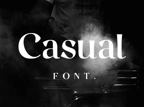 Casual Serif Font Free Download