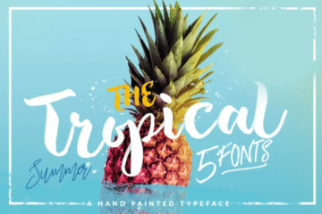 Tropical Brush Font Free Download