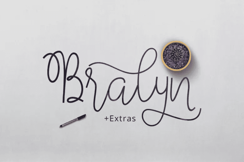 Bralyn Script Font Free