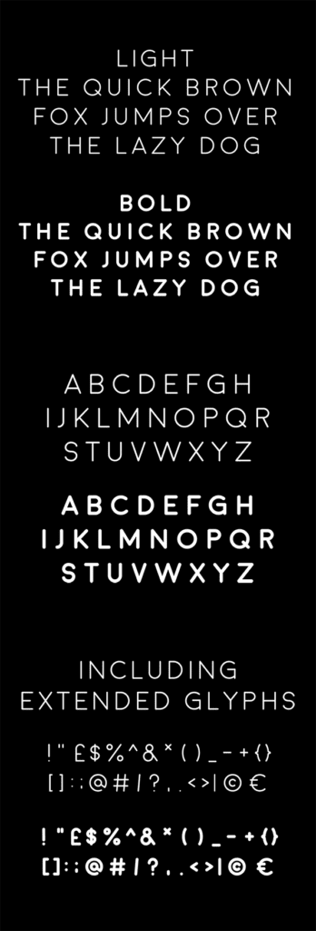 Moon Font Typeface