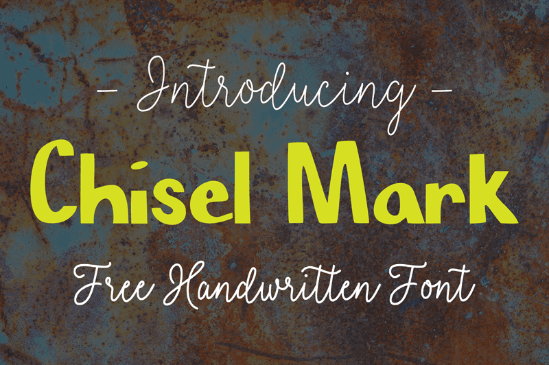 Chisel Mark Font Free Download