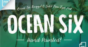 Ocean Six Font Free Download