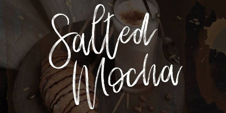 Salted Mocha Font Free Download