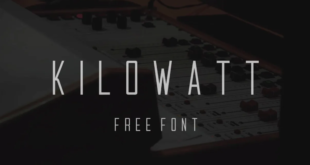 Kilowatt Font Free Download