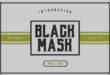 Black Mask Font