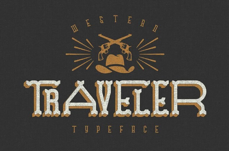 TRAVELER Font + Bonus Free Download