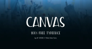 Canvas Font Free Download