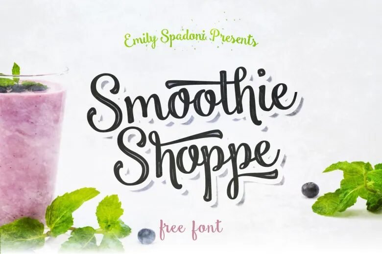 Smoothie Shoppe Font Free