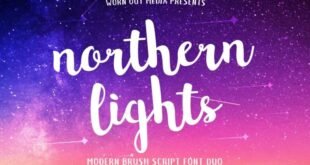 Northern Lights Font Free Download