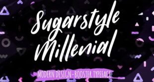 Sugarstyle Millenial Font Free Download