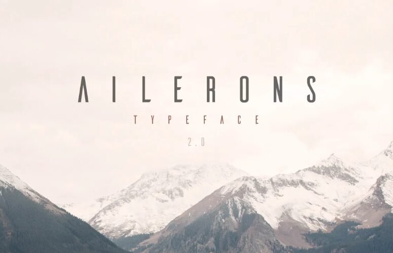 Ailerons Font Free Download