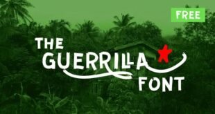 Guerrilla Font Free Download