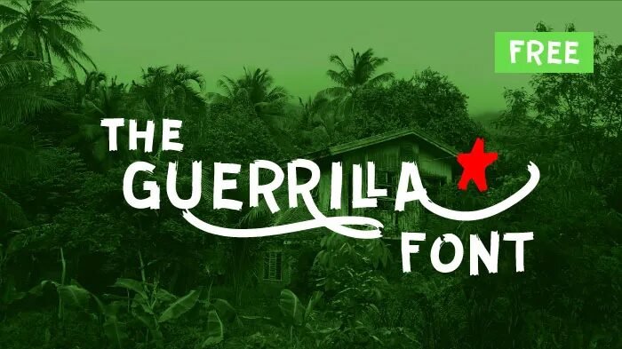 Guerrilla Font Free Download