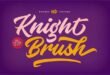 Knight Brush Font Free