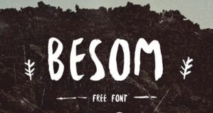 Besom Font Free Download