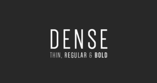 Dense Font Free