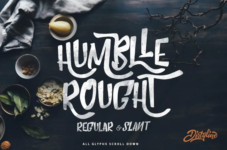 Humblle Rough Font Free Download