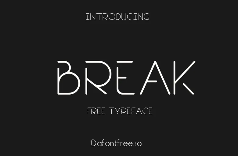 Break Sans Font Family 