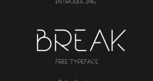 Break Sans Serif Font Free