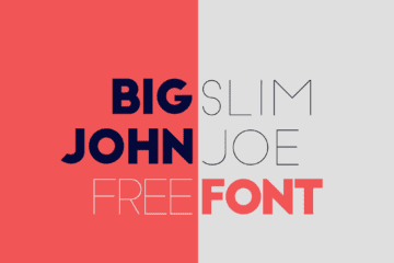 Big John / Slim Joe Font Free Download