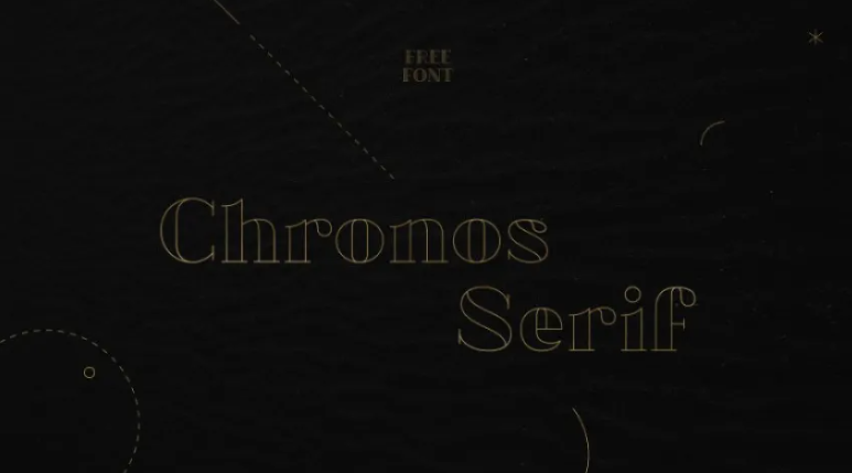 Chronos Serif Font Family Free Download