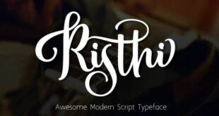 Risthi Script Font Free Download